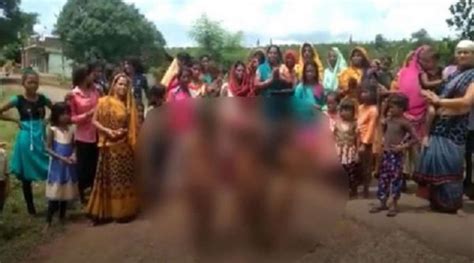 nude teen indian|Madhya Pradesh: Minor girls paraded naked in India rain ritual